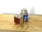 Trinket Box Made from Wood and Stone, Small Keepsake Figurine Box product 4